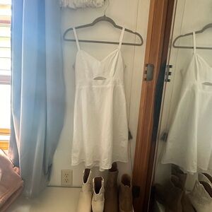 Sadie & Sage White Mini Dress